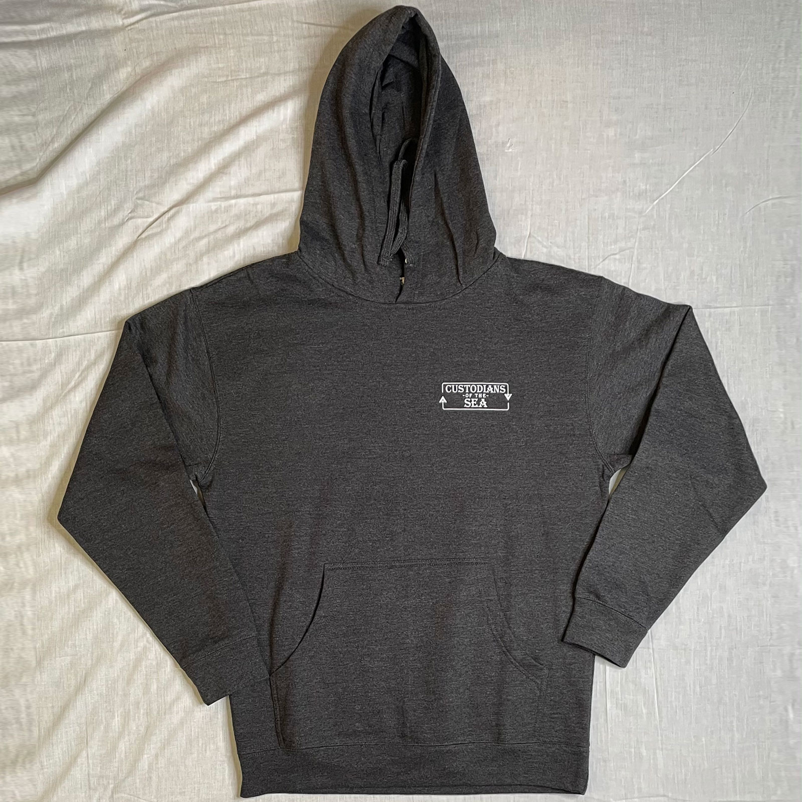 C.O.T.S. Rectangle Recycle Arrow Logo Pullover Hoodie – Charcoal ...