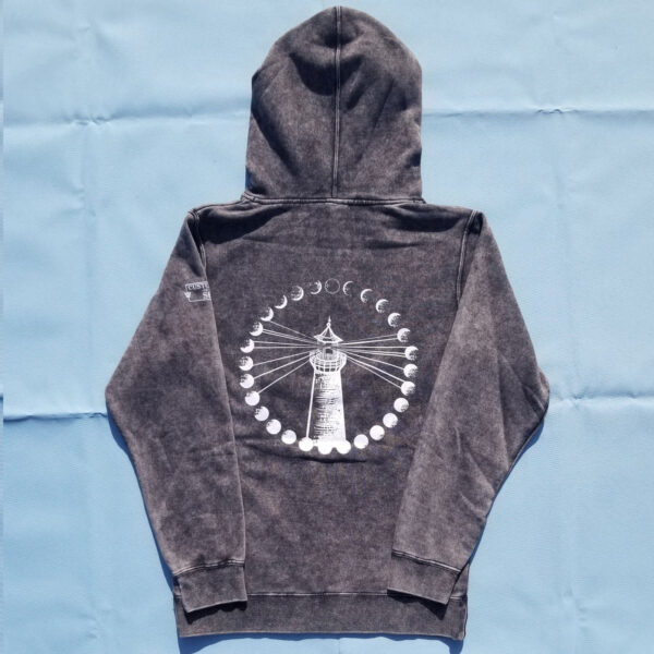 Moon Phase Lighthouse Hoodie | CUSTODIANS of the SEA