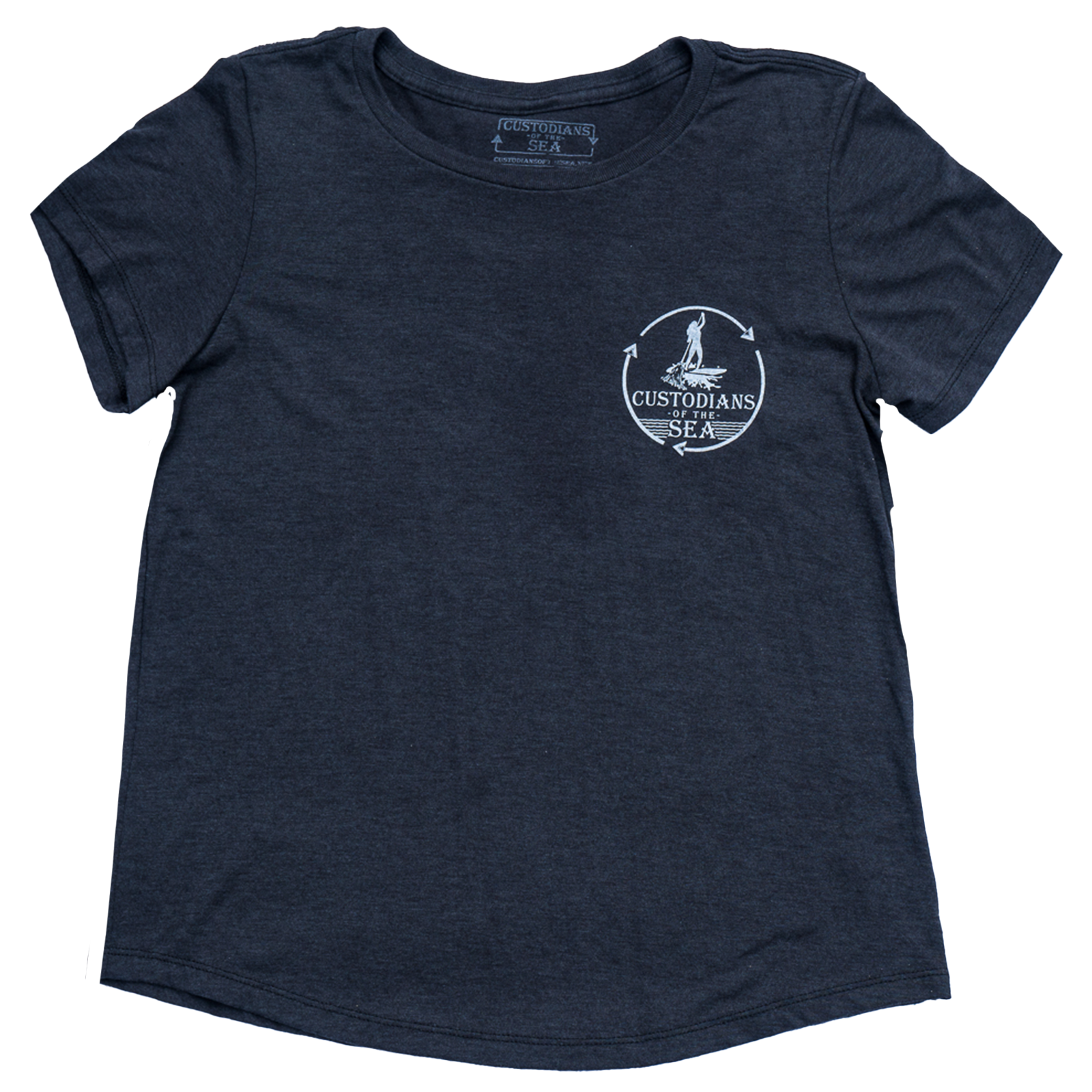 Women's Scoop Neck Sweeper Space Black - Image 2