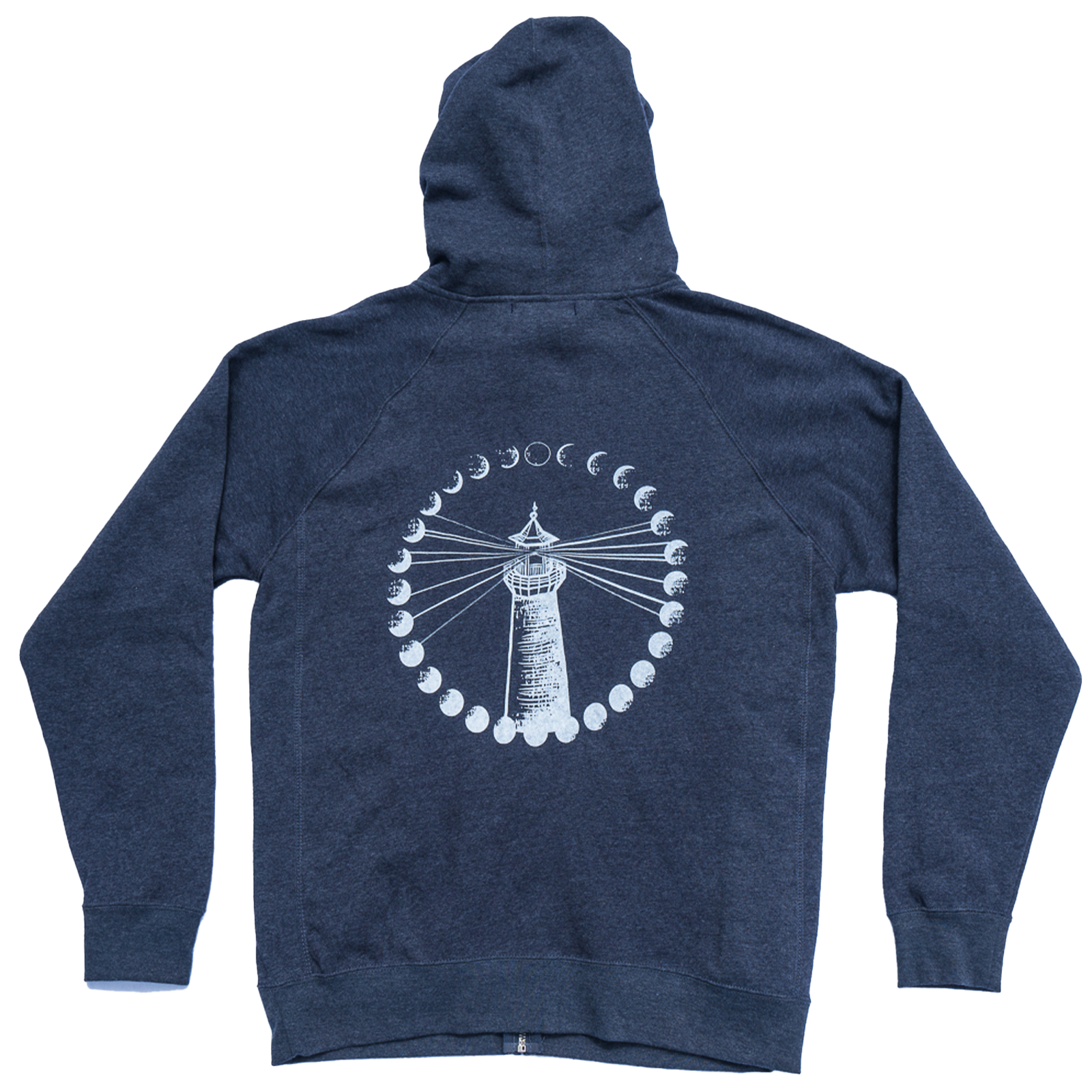 Beacon of Light Full Zip Hoodie Pale Moon Light