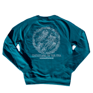 Jellyfish in Space Crewneck Sweatshirt Eco-Series